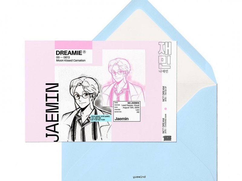 POST CARD NCT DREAM 1ST GEN ENTHUSIASTS JAEMIN