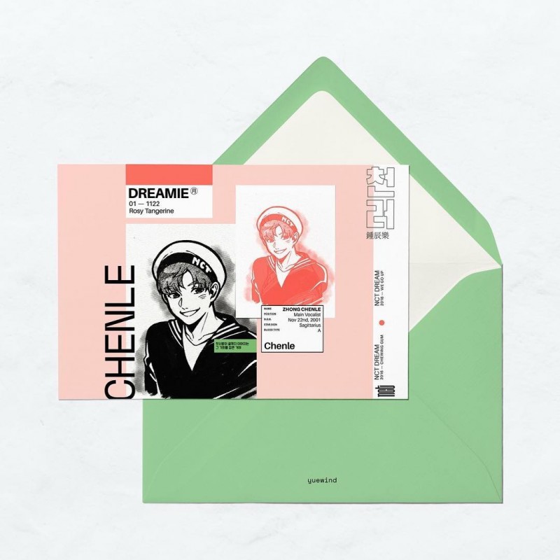 POST CARD NCT DREAM 1ST GEN ENTHUSIASTS CHENLE